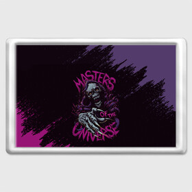 Магнит 45*70 с принтом Masters of the Universe | Скелетор (Z) в городе Новоалтайск, Пластик | Размер: 78*52 мм; Размер печати: 70*45 | Тематика изображения на принте: he man | masters of the universe | she ra | skeletor | властелины вселенной | скелетор