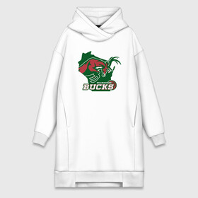 Платье-худи хлопок с принтом Milwaukee Bucks в городе Новоалтайск,  |  | basketball | bucks | giannis | milwaukee | mvp | nba | ntetokounmpo | sport | streetball | адетокумбо | бакс | баскетбол | игра | милуоки | мяч | нба | олень | спорт | стритбол | тренер | чемпион | янис