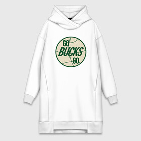 Платье-худи хлопок с принтом Go Bucks Go в городе Новоалтайск,  |  | basketball | bucks | giannis | milwaukee | mvp | nba | ntetokounmpo | sport | streetball | адетокумбо | бакс | баскетбол | игра | милуоки | мяч | нба | олень | спорт | стритбол | тренер | чемпион | янис