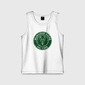 Детская майка хлопок с принтом Милуоки 1968 в городе Новоалтайск,  |  | basketball | bucks | giannis | milwaukee | mvp | nba | ntetokounmpo | sport | streetball | адетокумбо | бакс | баскетбол | игра | милуоки | мяч | нба | олень | спорт | стритбол | тренер | чемпион | янис