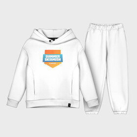 Детский костюм хлопок Oversize с принтом Summer Skirmish в городе Новоалтайск,  |  | epic games | games | королевская битва | лето | фортнайт