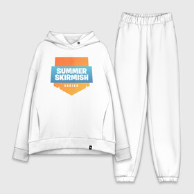 Женский костюм хлопок Oversize с принтом Summer Skirmish в городе Новоалтайск,  |  | epic games | games | королевская битва | лето | фортнайт