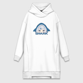 Платье-худи хлопок Гура Акула: в городе Новоалтайск, | | anime | gawr gura | gura | hololive | streamer | twithc | vtuber | youtuber | акулий костюм | акулка | аниме | витубер | гавр гура | девочка акула | зубки гуры | лоли | няшность | саме | стример | туц туц туц | тян | хололайв