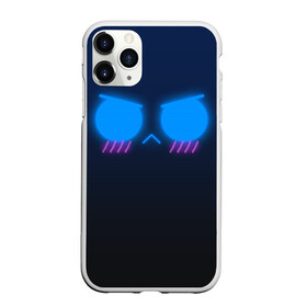 Чехол для iPhone 11 Pro Max матовый с принтом BAKA DESU | BRAWL STARS в городе Новоалтайск, Силикон |  | бравл старс | игры | лето | подросткам | синий | черный