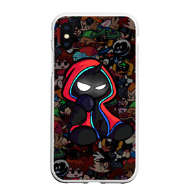 Чехол для iPhone XS Max матовый с принтом Friday Night Funkin в городе Новоалтайск, Силикон | Область печати: задняя сторона чехла, без боковых панелей | Тематика изображения на принте: fnf | friday night funkin | игра | персонажи | фридей найт фанкин