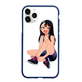 Чехол для iPhone 11 Pro Max матовый с принтом Нагаторо улыбается в городе Новоалтайск, Силикон |  | hayase nagatoro | nagatoro | nagatoro art | издевайся нагаторо арт | нагаторо | нагаторо аниме | нагаторо арт | нагаторо манга | не издевайся нагаторо | не издевайся нагаторо аниме