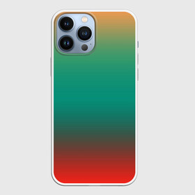 Чехол для iPhone 13 Pro Max с принтом Красно бирюзовый градиент в городе Новоалтайск,  |  | градиент | модный | размытый фон | современный узор | текстура