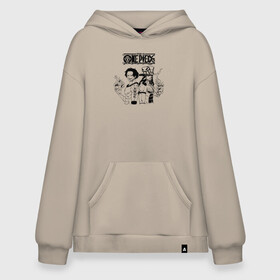 Худи SuperOversize хлопок с принтом Портгас Д. Эйс One Piece в городе Новоалтайск, 70% хлопок, 30% полиэстер, мягкий начес внутри | карман-кенгуру, эластичная резинка на манжетах и по нижней кромке, двухслойный капюшон
 | anime | manga | one piece | whitebeard pirates | аниме | бандит | большой куш | ван пис | вон пис | гол д. эйс | командир 2 ой дивизии | король пиратов | манга | пират | пираты белой бороды | пираты белоуса | портгас д. эйс
