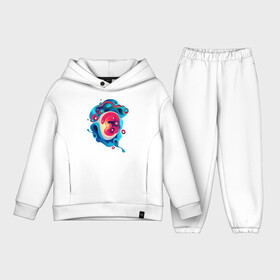 Детский костюм хлопок Oversize с принтом Зарождение жизни в городе Новоалтайск,  |  | abstractio | абстракция | абстрогирование | кривые | неопознанное | пятно | эмбрион