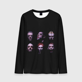 Мужской лонгслив 3D с принтом Rammstein horror в городе Новоалтайск, 100% полиэстер | длинные рукава, круглый вырез горловины, полуприлегающий силуэт | alternative | metall | music | rammstein | rock | альтернатива | кристиан лоренц | кристоф шнайдер | металл | музыка | оливер ридель | пауль ландерс | раммштайн | рамштайн | рамштэйн | рихард круспе | рок