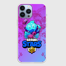 Чехол для iPhone 13 Pro Max с принтом BRAWL STARS SQUEAK: СКВИК. в городе Новоалтайск,  |  | Тематика изображения на принте: brawl stars | leon | sally leon | shark | werewolf leon | акула | бравл старс | оборотень | сквик squeak