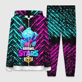 Женский костюм 3D с принтом BRAWL STARS SQUEAK: СКВИК. в городе Новоалтайск,  |  | brawl stars | leon | sally leon | shark | werewolf leon | акула | бравл старс | оборотень | сквик squeak