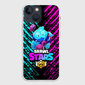 Чехол для iPhone 13 mini с принтом BRAWL STARS SQUEAK: СКВИК. в городе Новоалтайск,  |  | brawl stars | leon | sally leon | shark | werewolf leon | акула | бравл старс | оборотень | сквик squeak