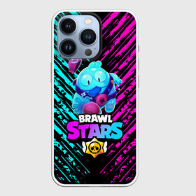 Чехол для iPhone 13 Pro с принтом BRAWL STARS SQUEAK: СКВИК. в городе Новоалтайск,  |  | brawl stars | leon | sally leon | shark | werewolf leon | акула | бравл старс | оборотень | сквик squeak