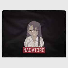 Плед 3D с принтом Miss Nagatoro в городе Новоалтайск, 100% полиэстер | закругленные углы, все края обработаны. Ткань не мнется и не растягивается | anime | chan | dont | gamo | hayase | manga | me | miss | mock | nagatoro | naoto | no | president | sakura | senpai | toy | with | yoshi | аниме | гамо | ёши | издевайся | йоши | манга | нагаторо | наото | не | президент | сакура | семпай |