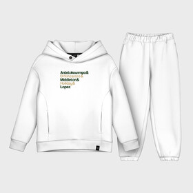 Детский костюм хлопок Oversize с принтом Milwaukee players в городе Новоалтайск,  |  | antetokounmpo | basketball | bucks | giannis | milwaukee | mvp | nba | sport | streetball | адетокумбо | бакс | баскетбол | игра | милуоки | мяч | нба | олень | спорт | стритбол | тренер | чемпион | янис