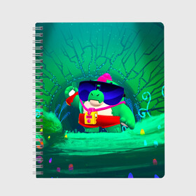Тетрадь с принтом Базз Buzz Brawl Stars в городе Новоалтайск, 100% бумага | 48 листов, плотность листов — 60 г/м2, плотность картонной обложки — 250 г/м2. Листы скреплены сбоку удобной пружинной спиралью. Уголки страниц и обложки скругленные. Цвет линий — светло-серый
 | brawl | brawl stars | brawlstars | brawl_stars | buz | buzz | баз | базз | бравл | бравлстарс | буз