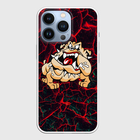 Чехол для iPhone 13 Pro с принтом Злая собака в городе Новоалтайск,  |  | dog | бульдог | злой | пес | псина | собака | собачка | сторожевой пес