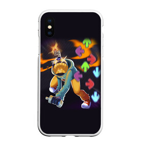 Чехол для iPhone XS Max матовый Friday Night Funkin Whitty: в городе Новоалтайск, Силикон | Область печати: задняя сторона чехла, без боковых панелей | fnf | friday night funkin | whitty | витти | игра | персонажи | уитти | фридей найт фанкин