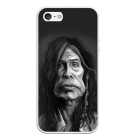 Чехол для iPhone 5/5S матовый с принтом Steven Tyler | AEROSMITH (Z) в городе Новоалтайск, Силикон | Область печати: задняя сторона чехла, без боковых панелей | aerosmith | rock | steven tyler | айросмит | блюз рок | брэд уитфорд | глэм метал | глэм рок | джо перри | джоуи крамер | музыка | рок | рок н ролл | стивен тайлер | том хэмилтон | хард рок