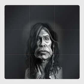 Магнитный плакат 3Х3 с принтом Steven Tyler | AEROSMITH (Z) в городе Новоалтайск, Полимерный материал с магнитным слоем | 9 деталей размером 9*9 см | aerosmith | rock | steven tyler | айросмит | блюз рок | брэд уитфорд | глэм метал | глэм рок | джо перри | джоуи крамер | музыка | рок | рок н ролл | стивен тайлер | том хэмилтон | хард рок