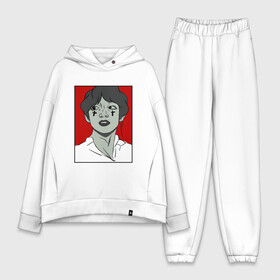 Женский костюм хлопок Oversize с принтом BTS | БТС (Z) в городе Новоалтайск,  |  | bangtan boys | bangtan sonyeondan | beyond the scene | bt21 | bts | bulletproof boy scouts | love yourself | rm | бойбенд | бтс | ви | джей хоуп | джонгук | пантхан сонёндан | сюга | фандань шаоняньтуань | чимин | чин