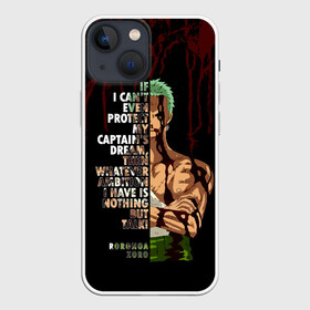 Чехол для iPhone 13 mini с принтом Зоро окровавленный | One Piece в городе Новоалтайск,  |  | anime | manga | one piece | zoro roronoa | аниме | большой куш | ван пис | великий флот | вон пис | зородзюро | король пиратов | манга | мечник | охотник за головами | охотник на пиратов | пират