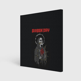 Холст квадратный с принтом GreenDay | ГринДей | Poster (Z) в городе Новоалтайск, 100% ПВХ |  | billie joe armstrong | greenday | rock | альтернативный | билли джо армстронг | гриндей | зеленый день | майк дёрнт | музыка | панк рок | поп панк | рок | тре кул