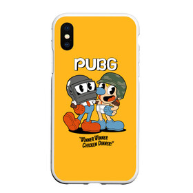 Чехол для iPhone XS Max матовый с принтом Чашки победиетели в городе Новоалтайск, Силикон | Область печати: задняя сторона чехла, без боковых панелей | battle royale | cuphead | game | games | playerunknowns battlegrounds | pubg | батл роял | баттлграунд анноун | игра | игры | кап хэд | капхэд | паб джи | пабжи