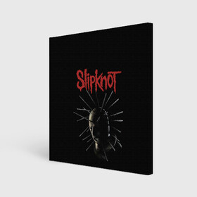 Холст квадратный с принтом CRAIG JONES | SLIPKNOT (Z) в городе Новоалтайск, 100% ПВХ |  | craig michael jones | rock | slipknot | крэг джонс | петля | рок | скользящий узел | слипкнот | тяжелый рок | удавка