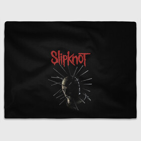 Плед 3D с принтом CRAIG JONES | SLIPKNOT (Z) в городе Новоалтайск, 100% полиэстер | закругленные углы, все края обработаны. Ткань не мнется и не растягивается | craig michael jones | rock | slipknot | крэг джонс | петля | рок | скользящий узел | слипкнот | тяжелый рок | удавка
