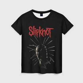 Женская футболка 3D с принтом CRAIG JONES | SLIPKNOT (Z) в городе Новоалтайск, 100% полиэфир ( синтетическое хлопкоподобное полотно) | прямой крой, круглый вырез горловины, длина до линии бедер | craig michael jones | rock | slipknot | крэг джонс | петля | рок | скользящий узел | слипкнот | тяжелый рок | удавка