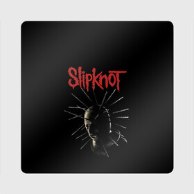 Магнит виниловый Квадрат с принтом CRAIG JONES | SLIPKNOT (Z) в городе Новоалтайск, полимерный материал с магнитным слоем | размер 9*9 см, закругленные углы | craig michael jones | rock | slipknot | крэг джонс | петля | рок | скользящий узел | слипкнот | тяжелый рок | удавка