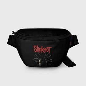 Поясная сумка 3D с принтом CRAIG JONES | SLIPKNOT (Z) в городе Новоалтайск, 100% полиэстер | плотная ткань, ремень с регулируемой длиной, внутри несколько карманов для мелочей, основное отделение и карман с обратной стороны сумки застегиваются на молнию | craig michael jones | rock | slipknot | крэг джонс | петля | рок | скользящий узел | слипкнот | тяжелый рок | удавка