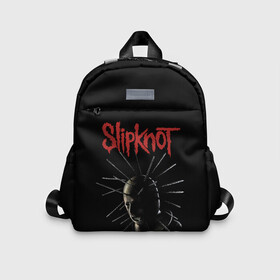 Детский рюкзак 3D с принтом CRAIG JONES | SLIPKNOT (Z) в городе Новоалтайск, 100% полиэстер | лямки с регулируемой длиной, сверху петелька, чтобы рюкзак можно было повесить на вешалку. Основное отделение закрывается на молнию, как и внешний карман. Внутри дополнительный карман. По бокам два дополнительных кармашка | craig michael jones | rock | slipknot | крэг джонс | петля | рок | скользящий узел | слипкнот | тяжелый рок | удавка
