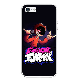 Чехол для iPhone 5/5S матовый с принтом Friday Night Funkin  Пико в городе Новоалтайск, Силикон | Область печати: задняя сторона чехла, без боковых панелей | Тематика изображения на принте: fnf | friday night funkin | pico | игра | пико | фридей найт фанкин