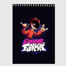 Скетчбук с принтом Friday Night Funkin  Пико в городе Новоалтайск, 100% бумага
 | 48 листов, плотность листов — 100 г/м2, плотность картонной обложки — 250 г/м2. Листы скреплены сверху удобной пружинной спиралью | Тематика изображения на принте: fnf | friday night funkin | pico | игра | пико | фридей найт фанкин