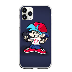 Чехол для iPhone 11 Pro матовый с принтом Friday Night Funkin Бойфренд в городе Новоалтайск, Силикон |  | Тематика изображения на принте: boyfriend | fnf | friday night funkin | бойфренд | игра | персонажи | фридей найт фанкин