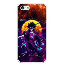Чехол для iPhone 5/5S матовый с принтом One Piece боевой кибер - Луффи в городе Новоалтайск, Силикон | Область печати: задняя сторона чехла, без боковых панелей | anime | manga | monkey d. luffy | one piece | аниме | большой куш | ван пис | вон пис | капитан | король пиратов | луси | луфи | луффи | луффи но уми | луффи таро | манга | манки д. луффи | мугивара | пират | пятый император