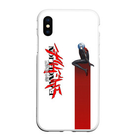 Чехол для iPhone XS Max матовый с принтом EVANGELION | ПИЛОТ EVA в городе Новоалтайск, Силикон | Область печати: задняя сторона чехла, без боковых панелей | Тематика изображения на принте: anime | eva | evangelion | nerv | аниме | анимэ | ева | евангилион | нерв | роботы | рэй | япония