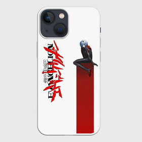 Чехол для iPhone 13 mini с принтом EVANGELION | ПИЛОТ EVA в городе Новоалтайск,  |  | Тематика изображения на принте: anime | eva | evangelion | nerv | аниме | анимэ | ева | евангилион | нерв | роботы | рэй | япония