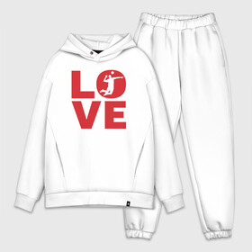 Мужской костюм хлопок OVERSIZE с принтом Love Volleyball в городе Новоалтайск,  |  | ball | beach | game | love | sport | volley | volleyball | волейбол | волейболист | волейболистка | гол | игра | игрок | мяч | площадка | пляж | пляжный | победа | сетка | спорт | тренер | чемпион