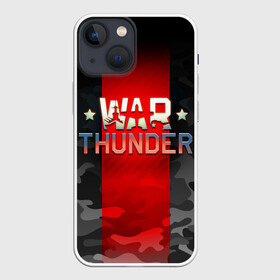 Чехол для iPhone 13 mini с принтом WAR THUNDER   ВАР ТАНДЕР в городе Новоалтайск,  |  | game | war thunder | warthunder | world of tanks | wot | вар тандер | война | вот | игры | корабли | мир танков. | онлайн игра | самолеты | танки