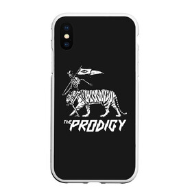 Чехол для iPhone XS Max матовый с принтом Tiger Prodigy в городе Новоалтайск, Силикон | Область печати: задняя сторона чехла, без боковых панелей | alternative | dj | electo | music | prodigy | альтернатива | музыка | продиджи | продижи | электроника