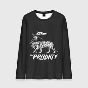 Мужской лонгслив 3D с принтом Tiger Prodigy в городе Новоалтайск, 100% полиэстер | длинные рукава, круглый вырез горловины, полуприлегающий силуэт | alternative | dj | electo | music | prodigy | альтернатива | музыка | продиджи | продижи | электроника