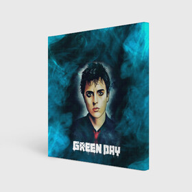 Холст квадратный с принтом Billie | GreenDay | ГринДай (Z) в городе Новоалтайск, 100% ПВХ |  | billie joe armstrong | greenday | rock | альтернативный | билли джо армстронг | гриндей | зеленый день | майк дёрнт | музыка | панк рок | поп панк | рок | тре кул