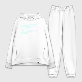 Женский костюм хлопок Oversize с принтом Niletto   Glitch в городе Новоалтайск,  |  | hip | hop | logo | music | nileto | niletto | rap | глитч | знак | лого | логотип | логотипы | любимка | музыка | музыкант | нилето | нилетто | рэп | символ | символы | хип | хоп