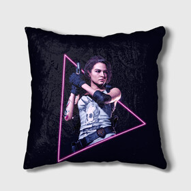 Подушка 3D с принтом RE3 | Jill в городе Новоалтайск, наволочка – 100% полиэстер, наполнитель – холлофайбер (легкий наполнитель, не вызывает аллергию). | состоит из подушки и наволочки. Наволочка на молнии, легко снимается для стирки | jill | jill valentine | re | re3 | resident evil | resident evil 3 | джилл | джилл валентайн | обитель зла | обитель зла 3