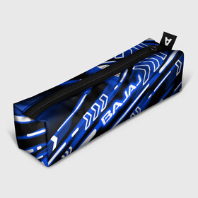 Пенал школьный 3D с принтом BAJAJ / БАДЖАДЖ / NEON SPORT в городе Новоалтайск, 100% полиэстер | плотная ткань, застежка на молнии | avenger. | bajaj | boxer | dominar | motorcycle | motosport | pulsar | racing | speed | sport | баджадж | байк | гонки | двигатель | мото | мотокросс | мотоспорт | мототриал | мотоцикл | скорость | спорт