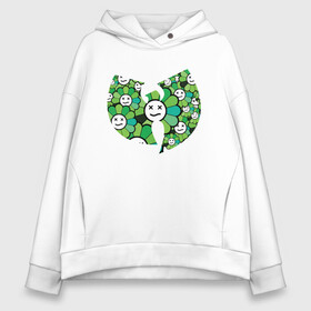 Женское худи Oversize хлопок с принтом Smile Wu-Tang в городе Новоалтайск, френч-терри — 70% хлопок, 30% полиэстер. Мягкий теплый начес внутри —100% хлопок | боковые карманы, эластичные манжеты и нижняя кромка, капюшон на магнитной кнопке | black | cream | gza | hip hop | method man | music | new york | odb | old school | rap | rza | wu tang | wu tang clan | аудио | винил | ву тэнг | граффити | диджей | кассета | микрофон | музыка | нью йорк | пластинка | рэп | рэпер | хип хоп